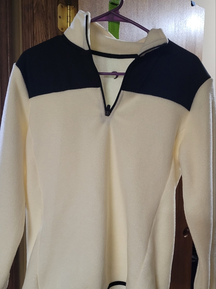 Zyia 1/4 fleece pull over